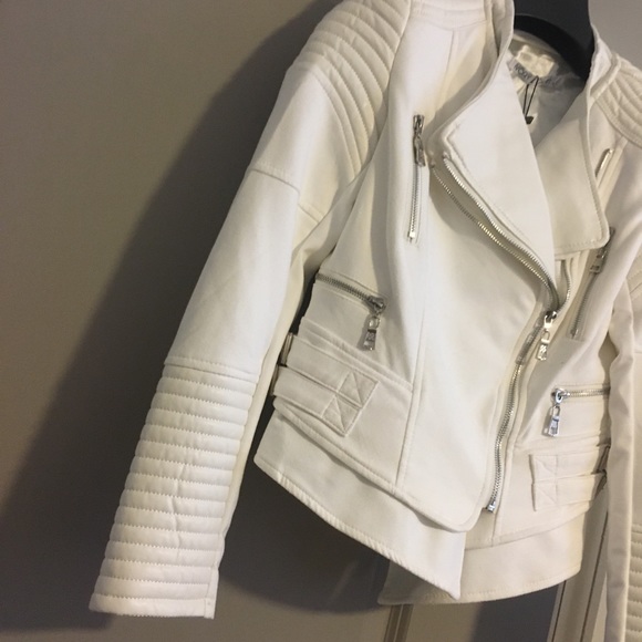 Ivory & Chain Bessy Biker jacket - Picture 2 of 13